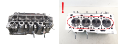 Глава на двигателя 110421615R--B 110413019R 1.5dci Renault Nissan 1289