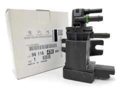 Турбо електроклапан Оригинал Citroen Peugeot 1.6 HDI 8v / 2.0HDI 9811643880