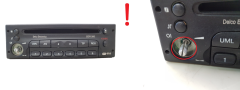 Радио Cd Opel 90566821 CDR500 2F4 GM Delco