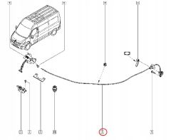 Връзка за заключване Преден край Оригинал Master 3 Movano NV400 6562000Q0D