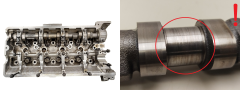 Глава на двигателя BMW 754261302 754032203 4.8 16V