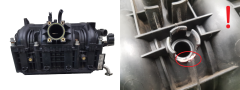 Смукателен колектор Opel Agila 55350545 09129714 1.2 16V
