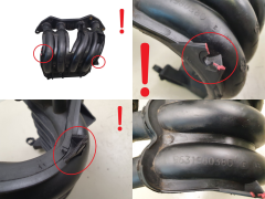 Смукателен колектор 9638425180 9631980380 0361J3 Citroen Peugeot 1.1 1.4