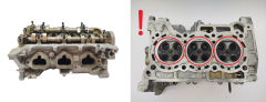 Глава на двигателя 1642R-3 110417920R 0.9 TCE H4B Dacia Renault
