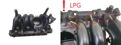 Смукателен колектор LPG 8200961787 7700273860 1.4 K7J Dacia Sandero