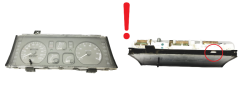 Тахометър Renault Clio 1 7700831044 B 21574768-6