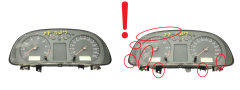 Тахометър VW Golf MK4 1J0919861D 110008916020 59584