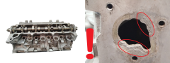 Глава на двигателя 7760 F2 7701473181 1.5 DCI Renault Nissan S79