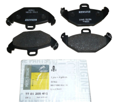 Спирачни накладки Задна част Оригинал Renault Laguna I 7701205491