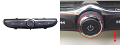 Панел за управление Radio Opel Astra K 42342525 555343750 LC7S