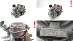Турбокомпресор 8200646108 GTA1549LV Garrett 770116-1 2.0 dCi Renault Laguna 3