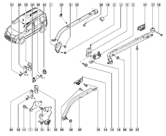 Ролка за врата Права Оригинал Renault Kangoo 2 8200497626