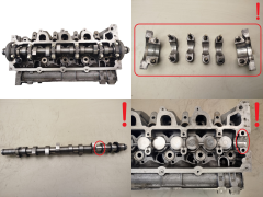 Глава на двигателя Renault Nissan 949716F0 110410442R 1.5 DCI