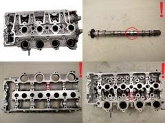 Глава на двигателя Citroen Peugeot Volvo 9688418110 0200HL 2.0 HDI TDCI 5