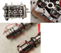 Глава на двигателя Toyota Aygo 1KR 1611541580 1.0 12v C1 107 2