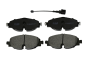 Спирачни накладки Преден край Направете VW Audi Seat Skoda 5QD698151 66981408601 Vika