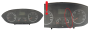 Тахометър Ducato Boxer Jumper 1358173080 Fiat 49980