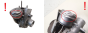 Турбокомпресор GTA1546LV 8200673918 763980-4 1.9 DCI Garrett Renault