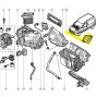 Контролер за комфорт Оригинал Renault Kangoo 8200095112