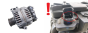 Алтернатор 8200727051-B 0124415043 Renault Dacia 98A