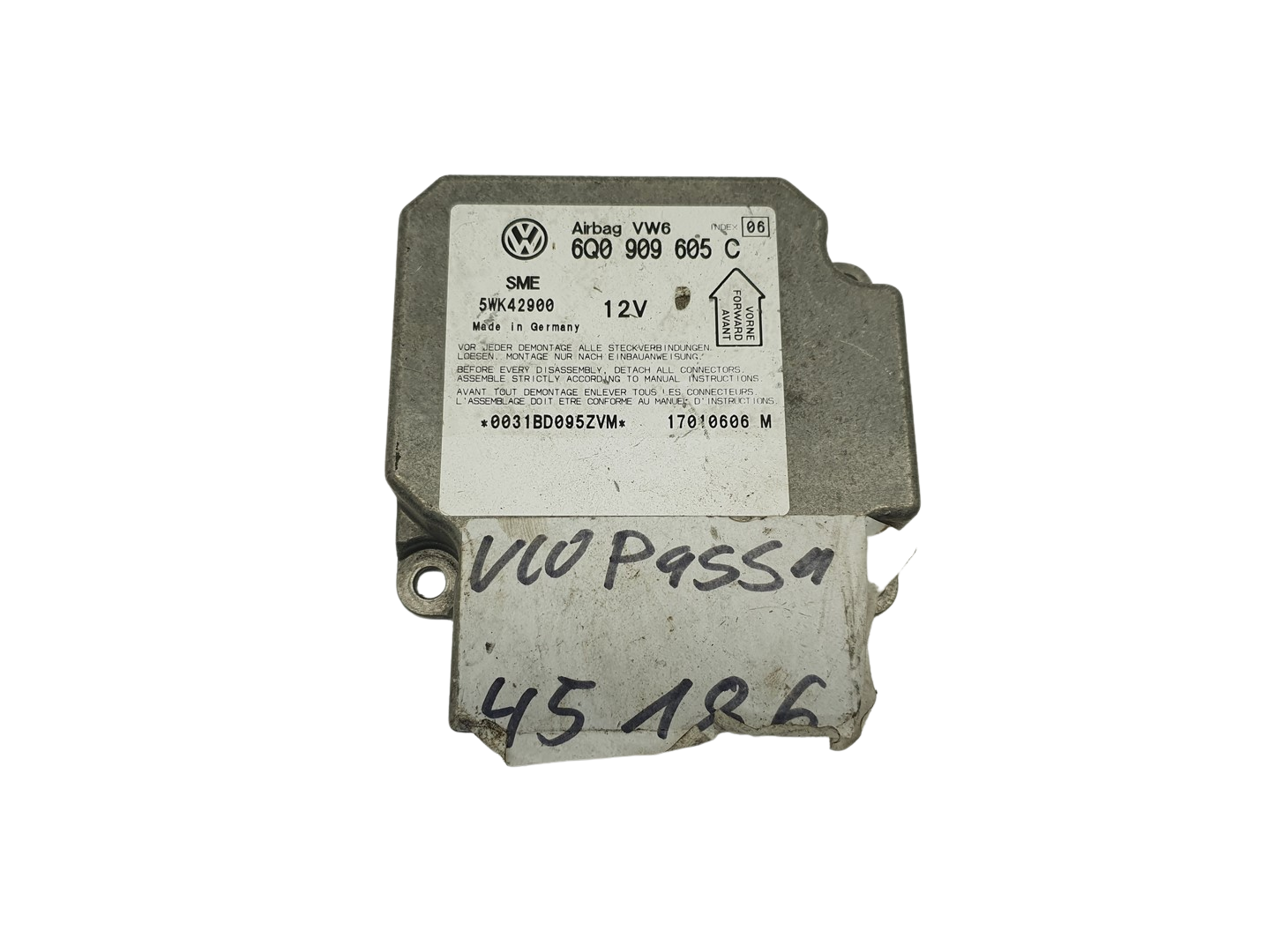 Модул за водачи 6Q0909605C 5WK42900 VW Siemens 69010 main product photo