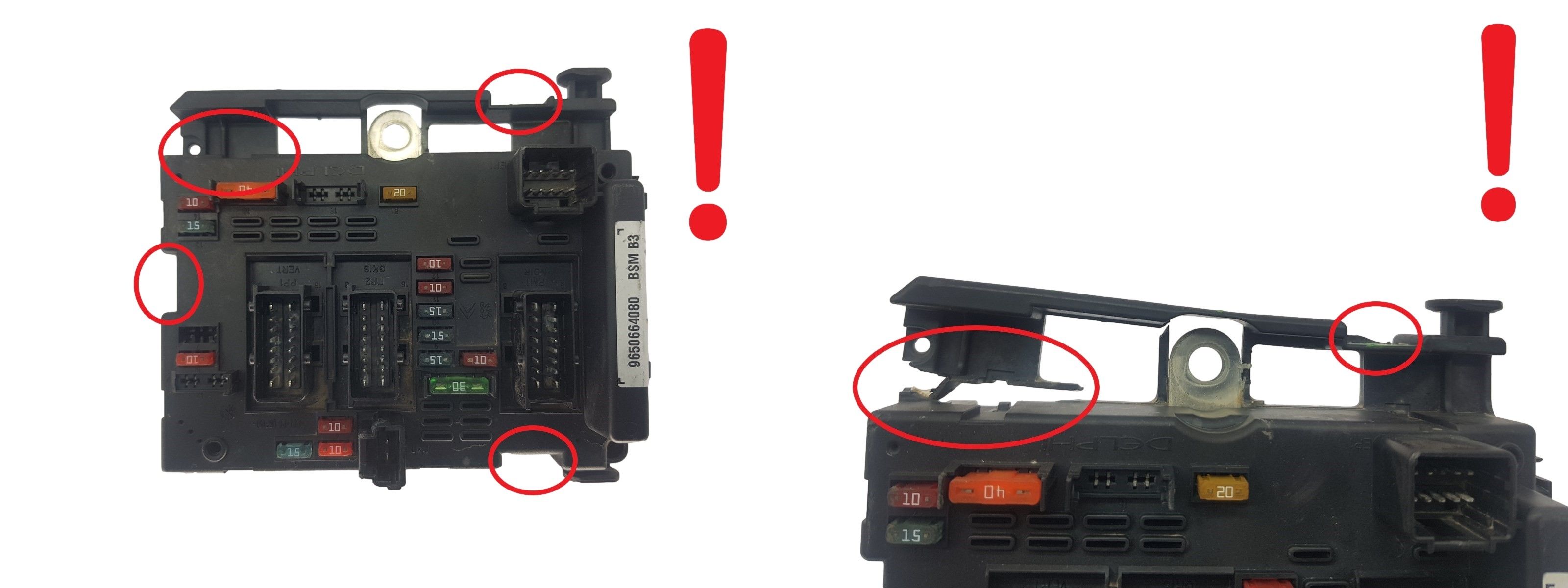 Шофьор BSM B3 9650664080 PSA Delphi 1816 main product photo