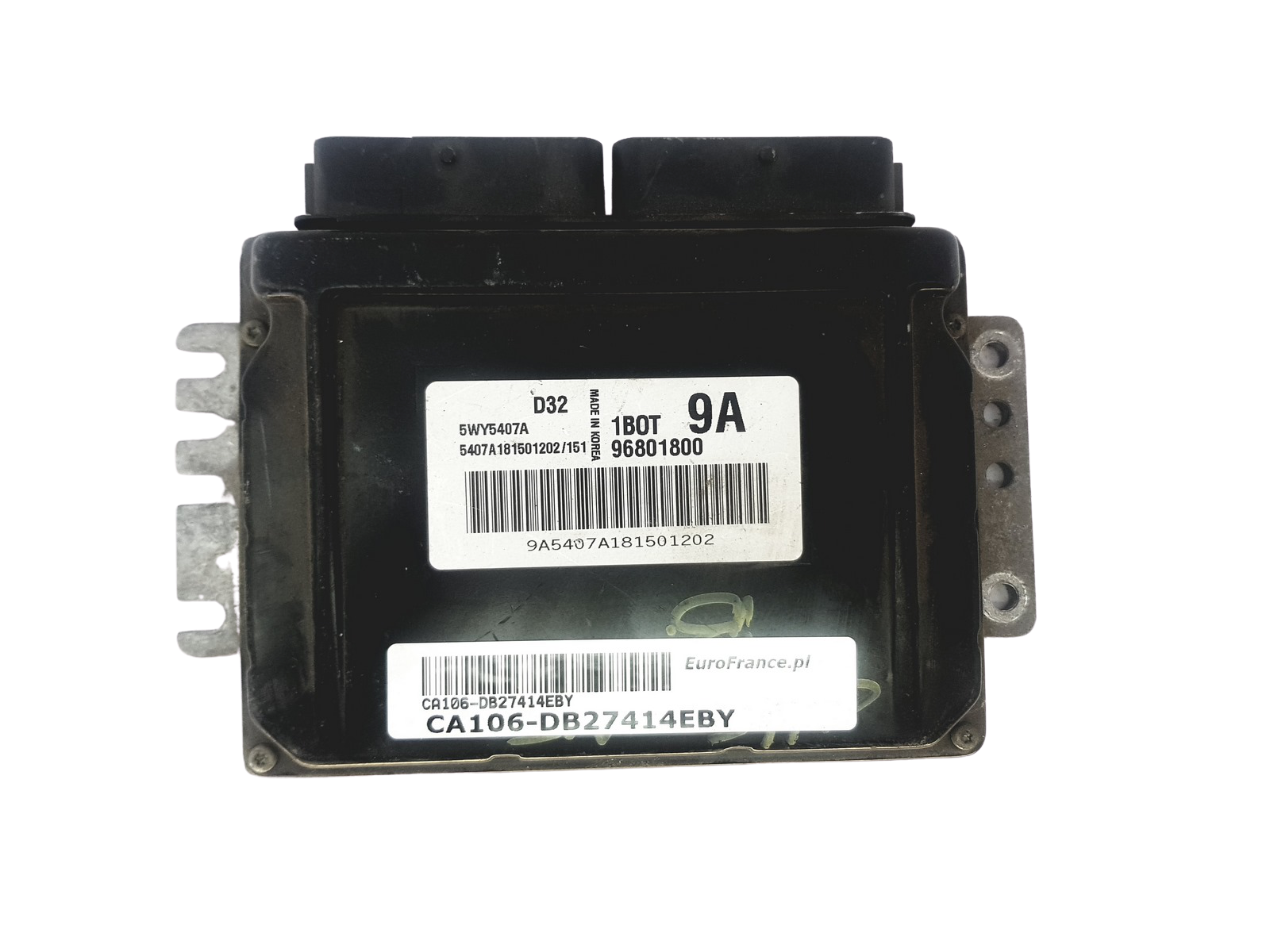 Шофьор 96801800 5WY5407A D32 1B0T 9A Chevrolet Kemsco 27414 main product photo