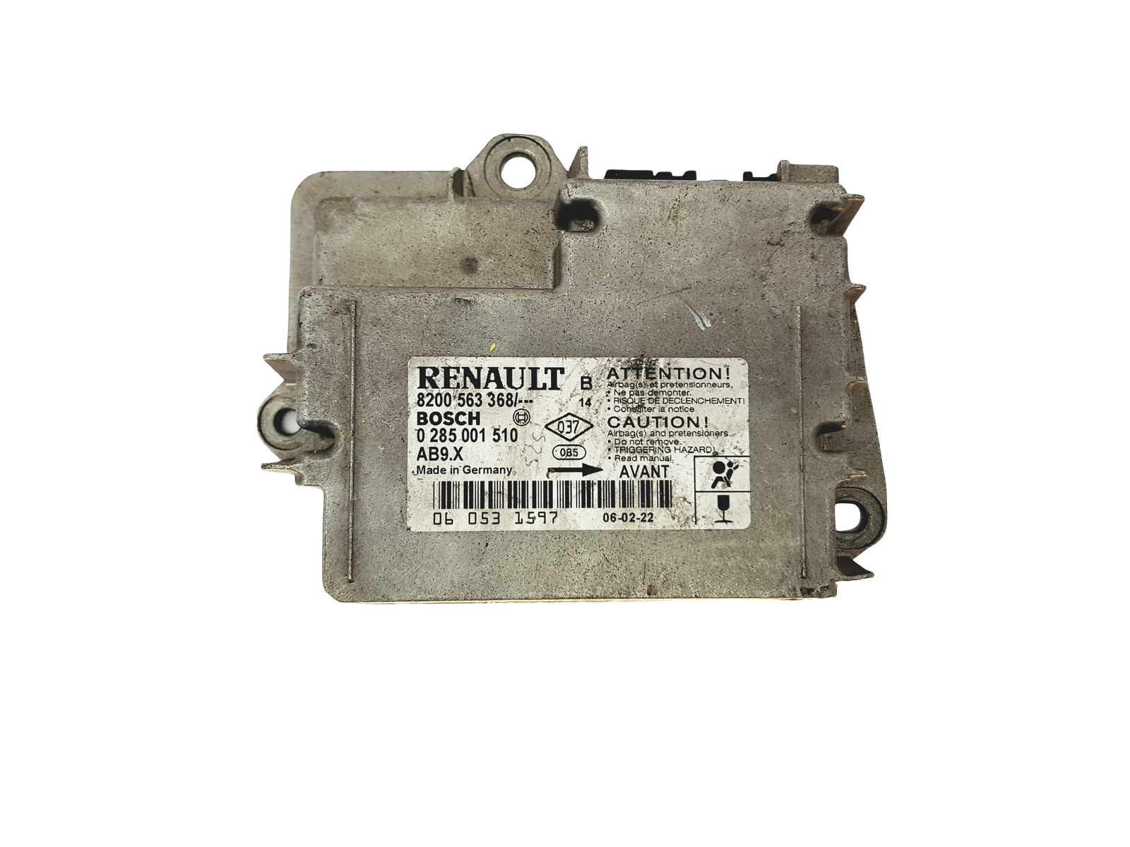 Модул за водачи 0285001510 8200563368 Renault Bosch main product photo