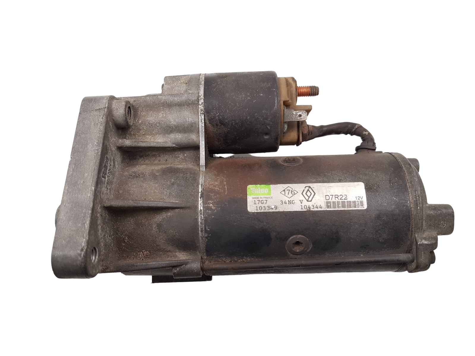 Стартер Renault 7700104344 D7R22 2.2 D Valeo main product photo