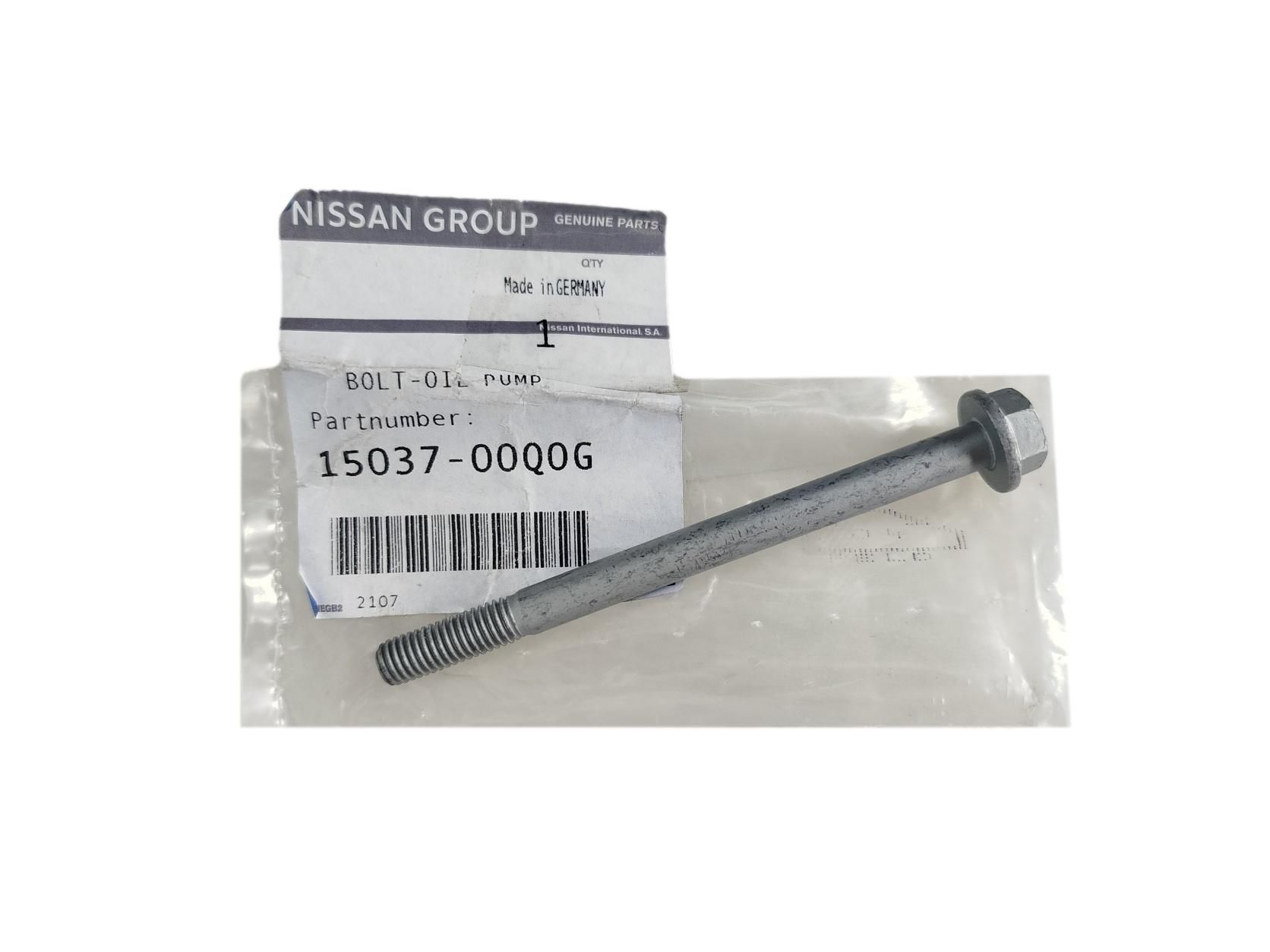 Винт Нов оригинал 1503700Q0G 7703102107 Renault Dacia Nissan main product photo