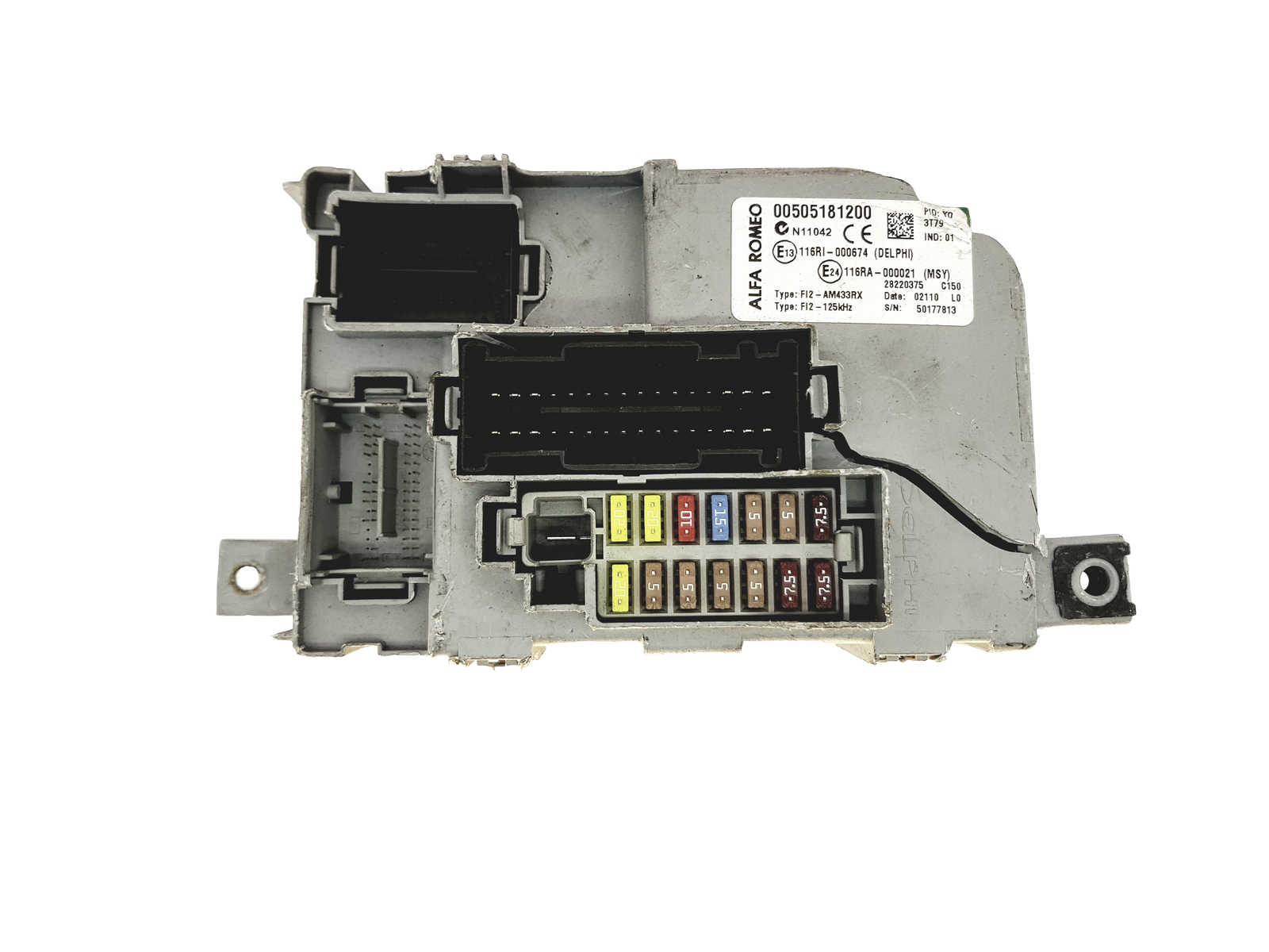 Шофьор BSM Alfa Romeo 00505181200 28220375 Delphi main product photo