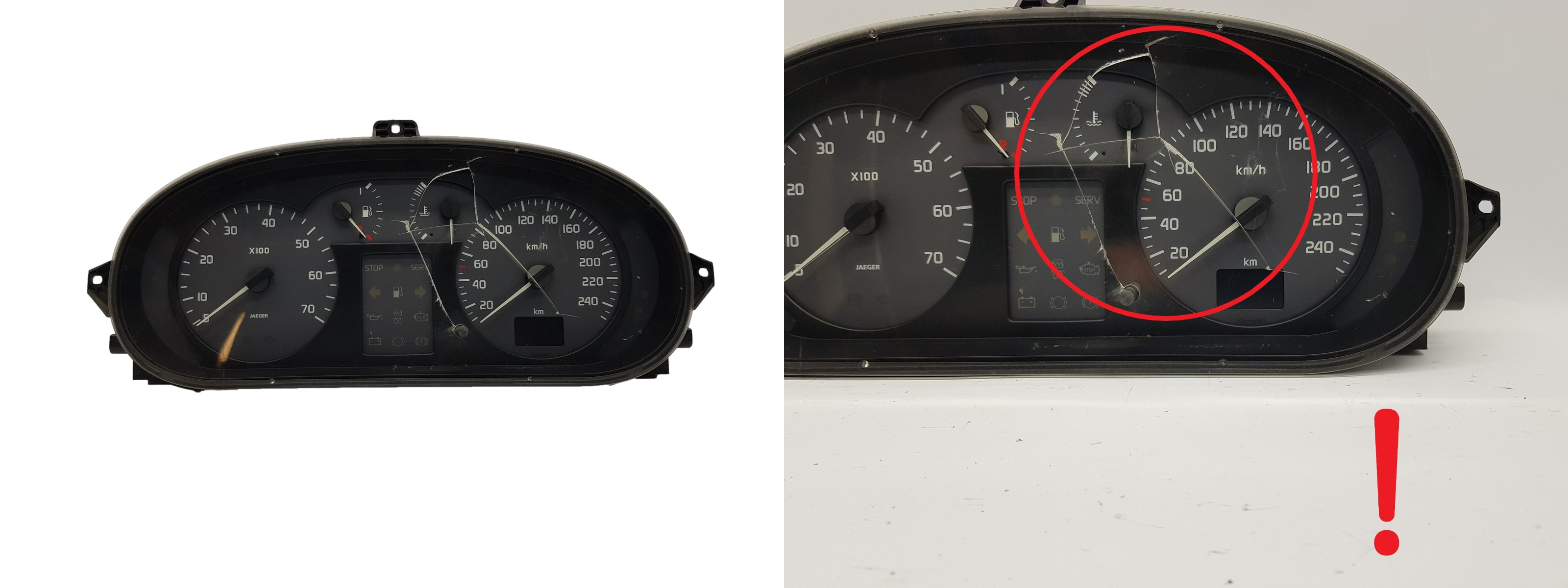 Тахометър Renault Megane 1 Scenic 1 8200071820 2422 main product photo