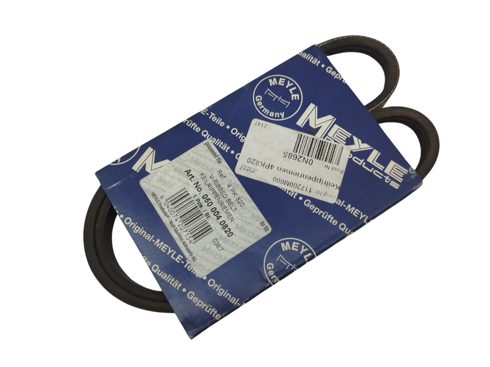 Задвижващ ремък 4PK820 0500040820 Meyle main product photo