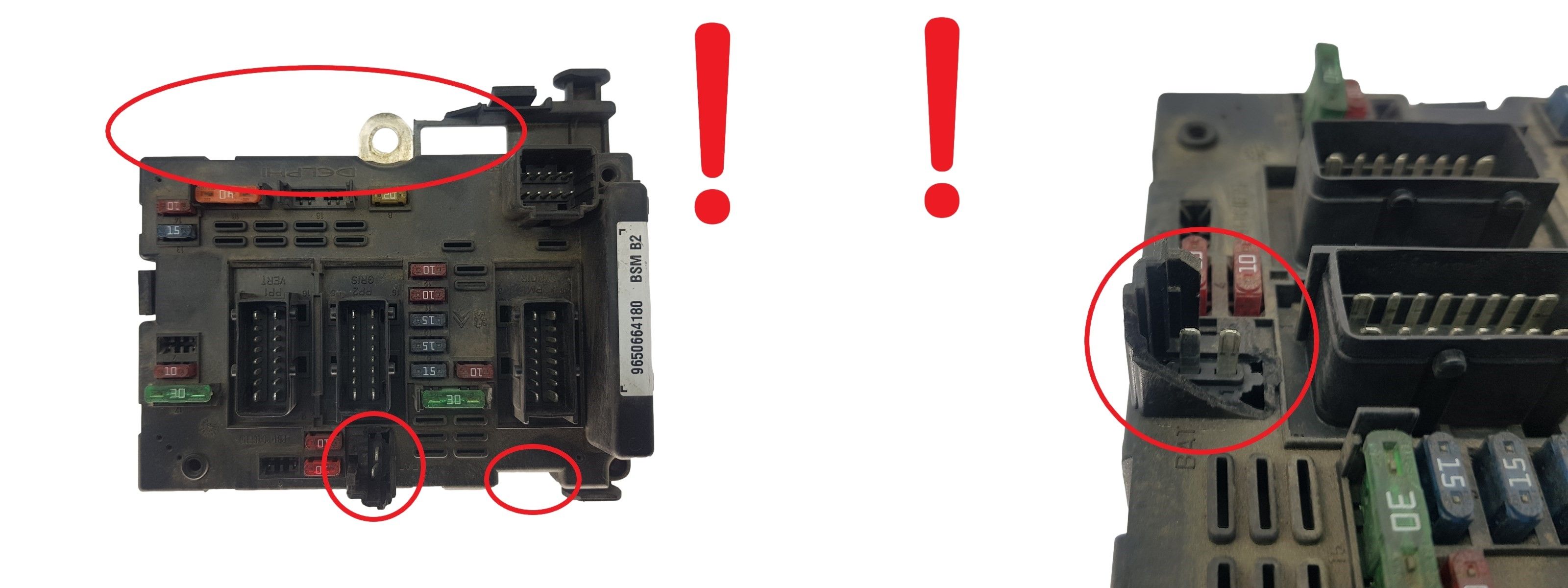 Шофьор BSM B2 9650664180 PSA Delphi 1914 main product photo