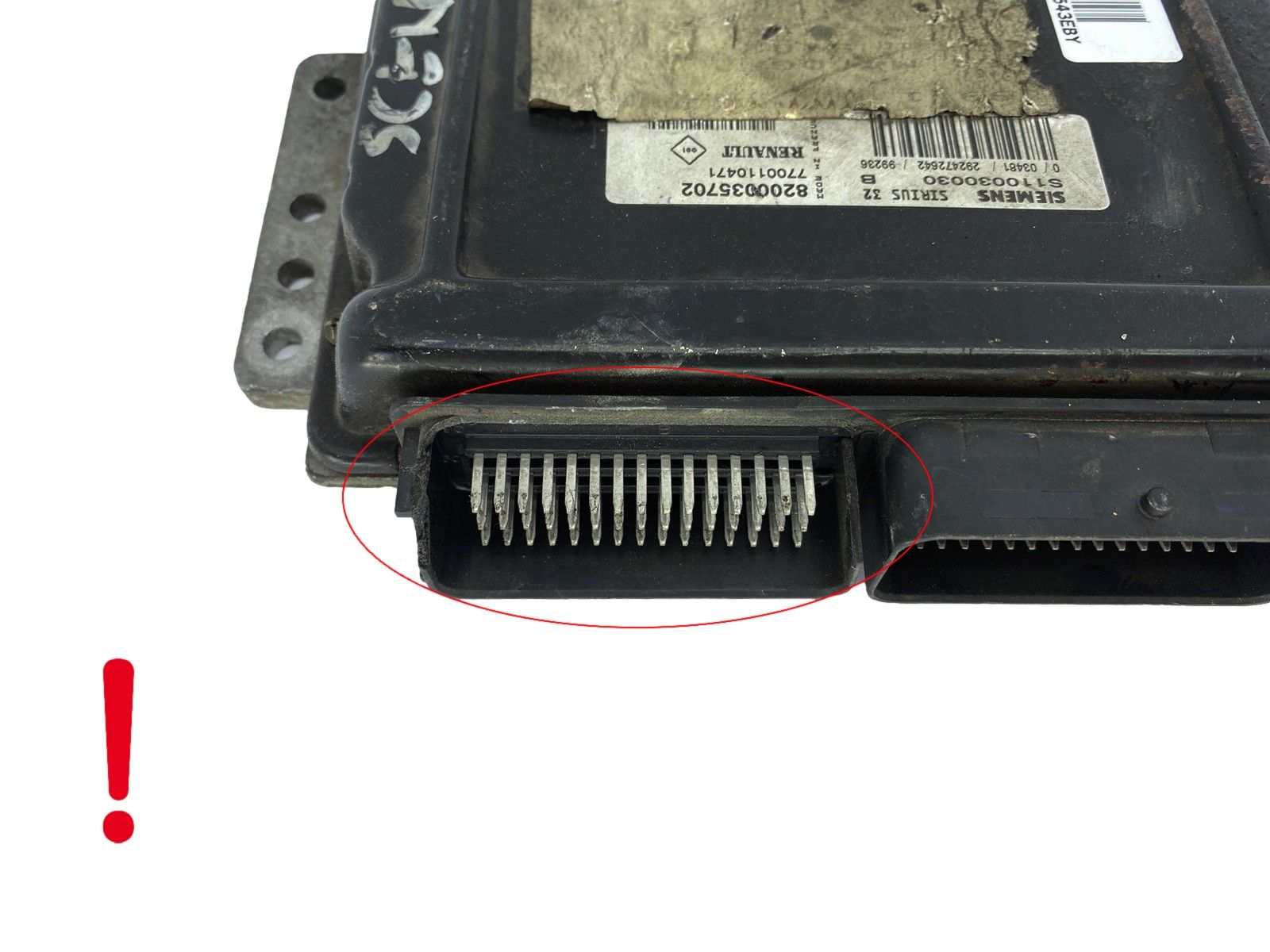 Шофьор S110030030B 8200035702 7700110471 Renault Siemens 52543 main product photo