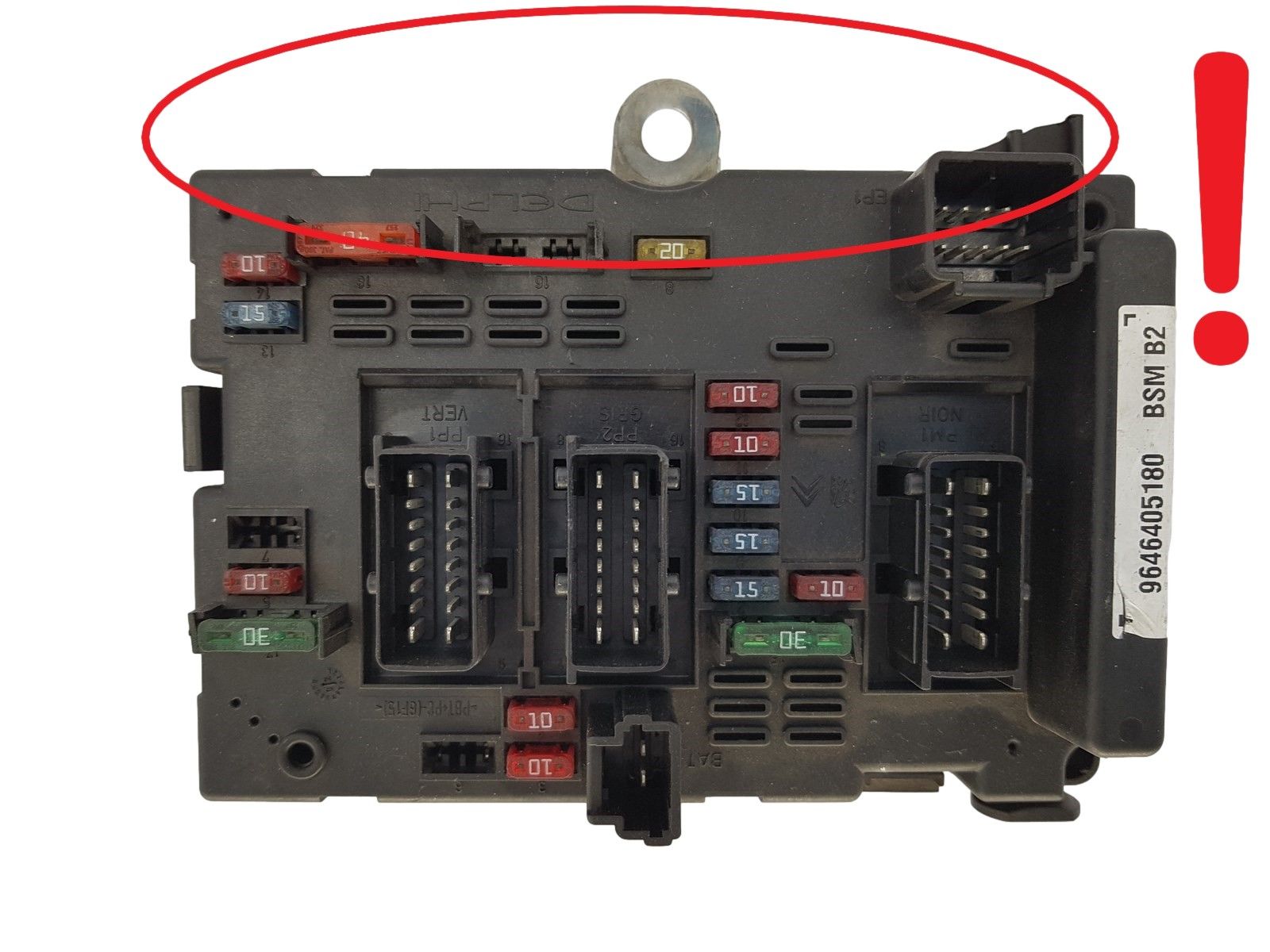 Шофьор BSM B2 9646405180 PSA Delphi 1651 main product photo