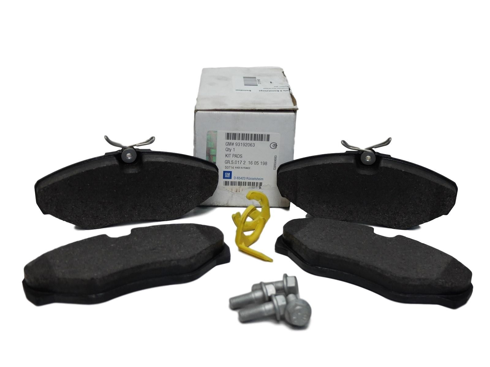 Спирачни накладки Преден край Opel Renault Nissan 93192063 1605195 main product photo