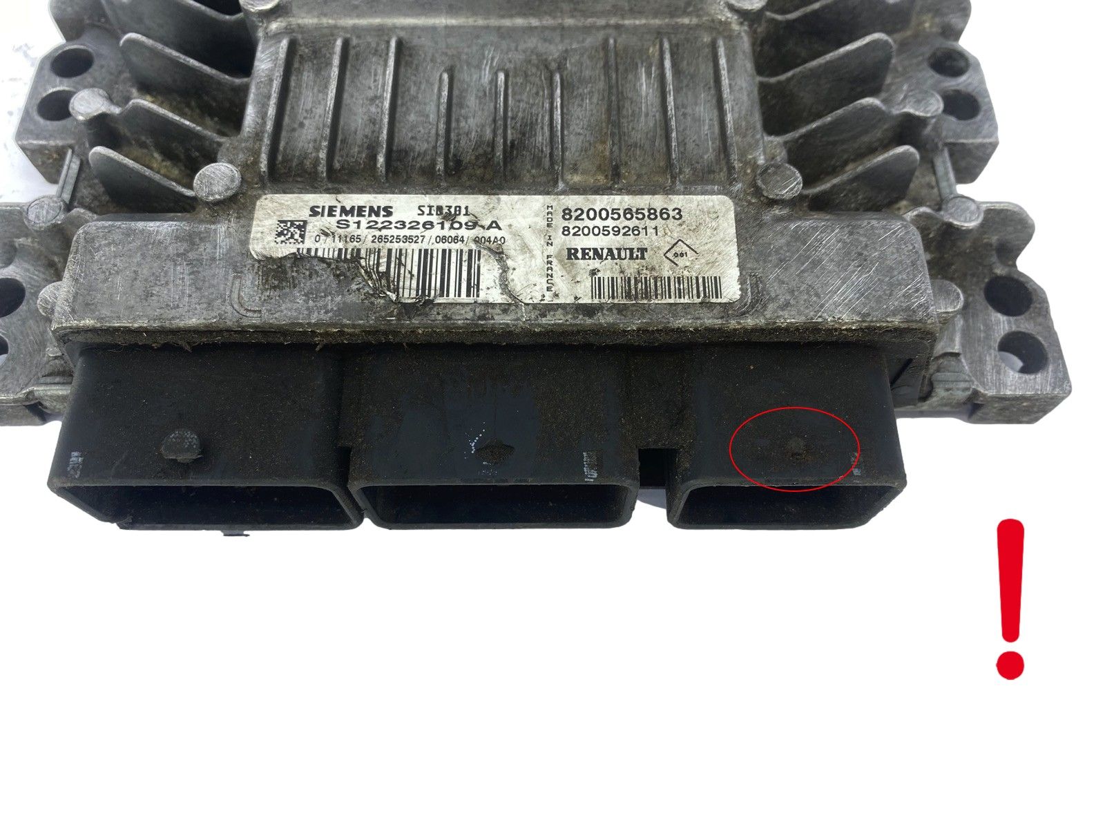Шофьор S122326109A 8200565863 8200592611 Renault Siemens 49136 main product photo