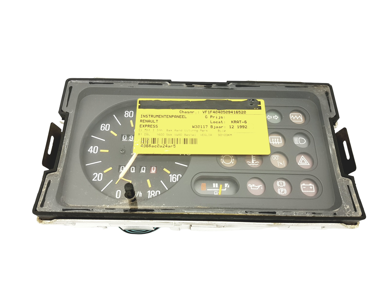Брояч Renault Rapid Express 7700808738 Veglia main product photo