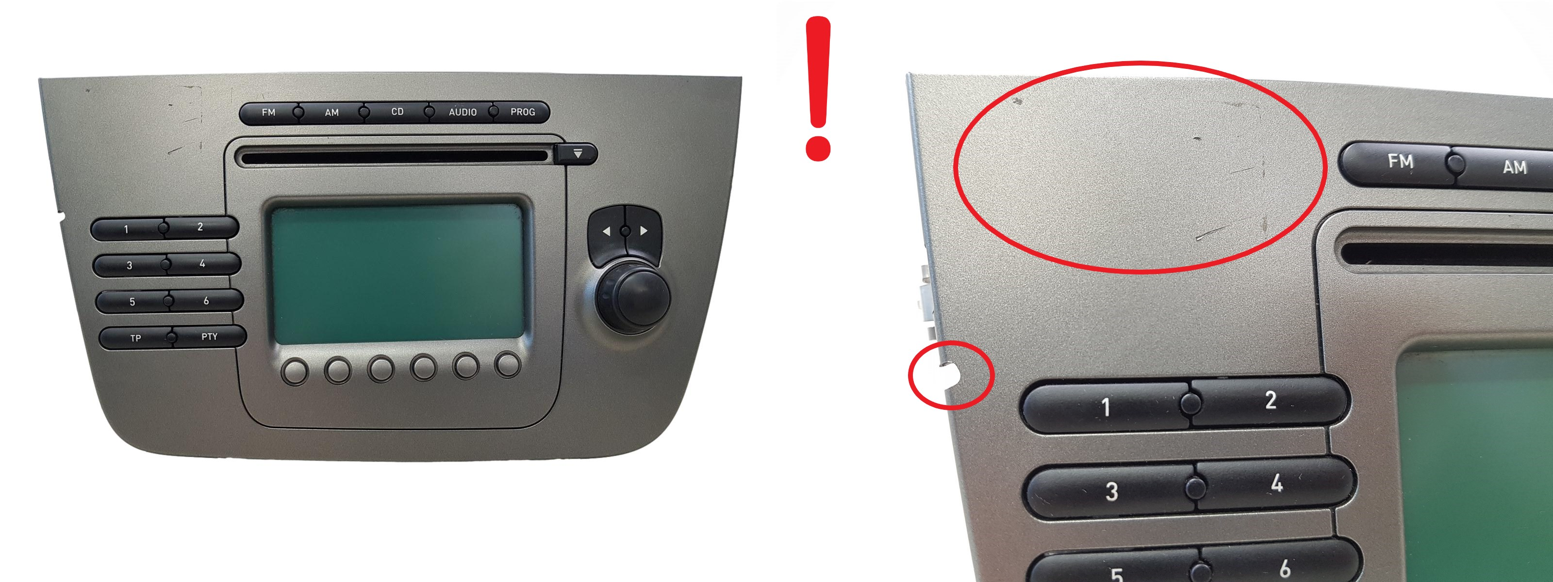 Радио Cd Seat Altea 5P1035152 1GZ 7644341366 Blaupunkt main product photo