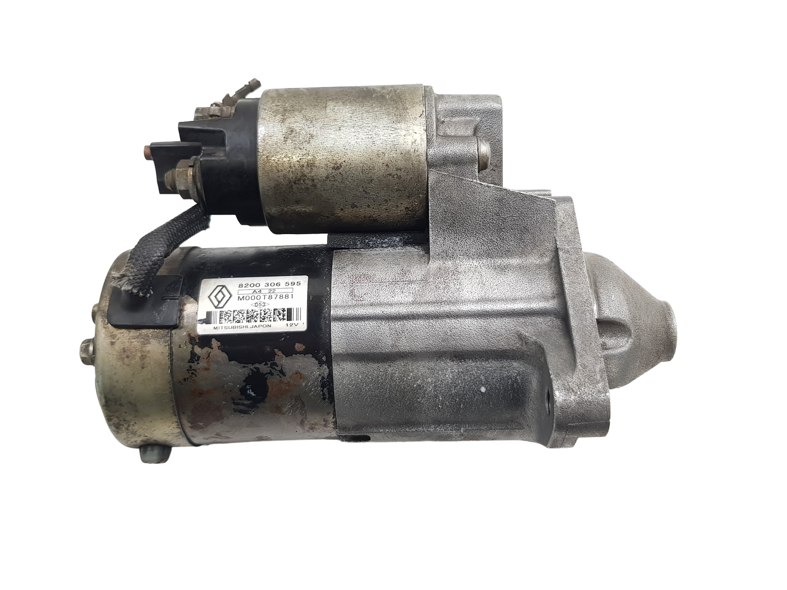 Стартер 8200306595 M000T87881 1.5 dci Mitsubishi Renault 12v main product photo