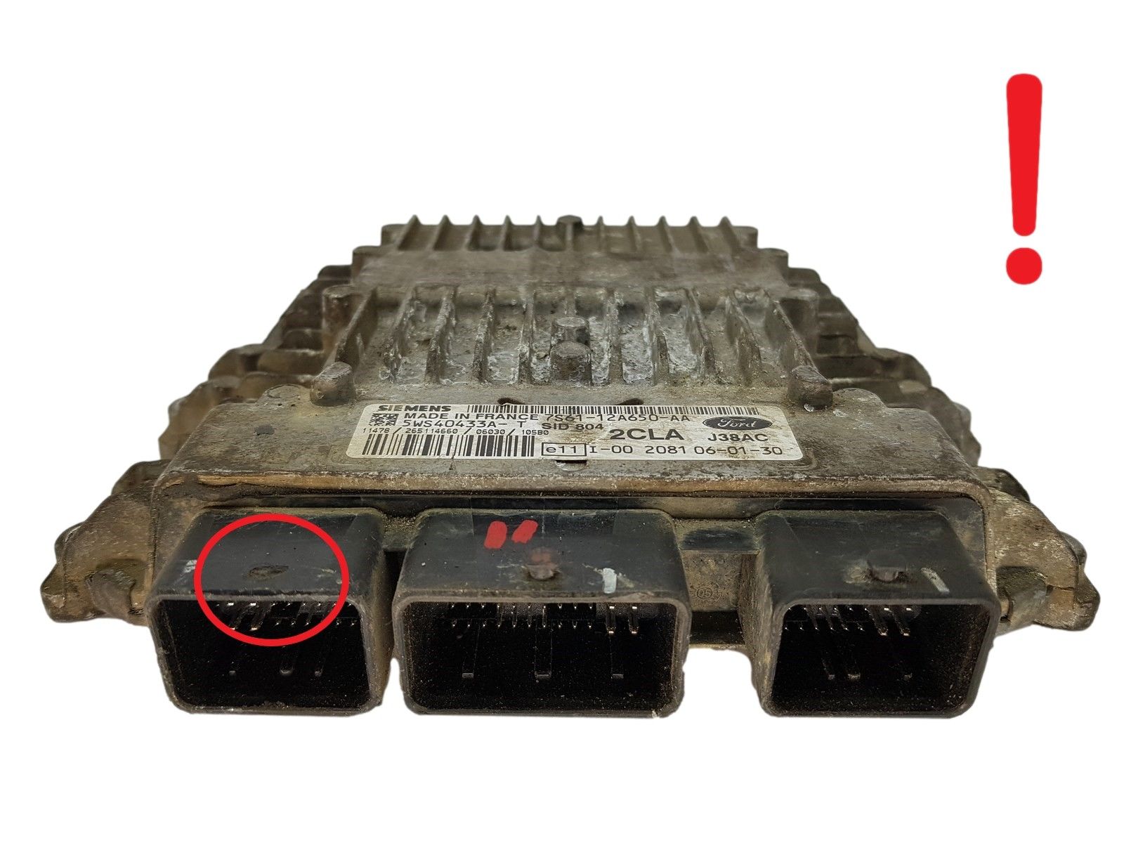 Шофьор 7S61-12A650-AA 5WS40433A-T SID 804 2CLA Ford Siemens 14825 main product photo