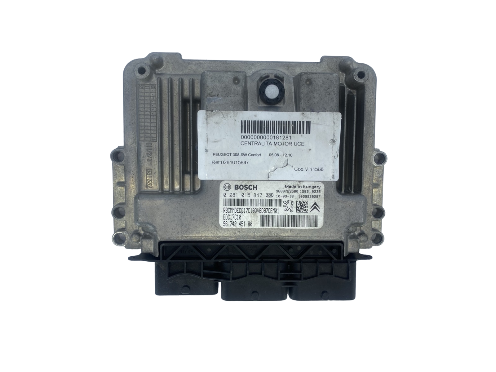 Шофьор 0281015847 9674245180 9666729580 PSA Bosch 51590 main product photo