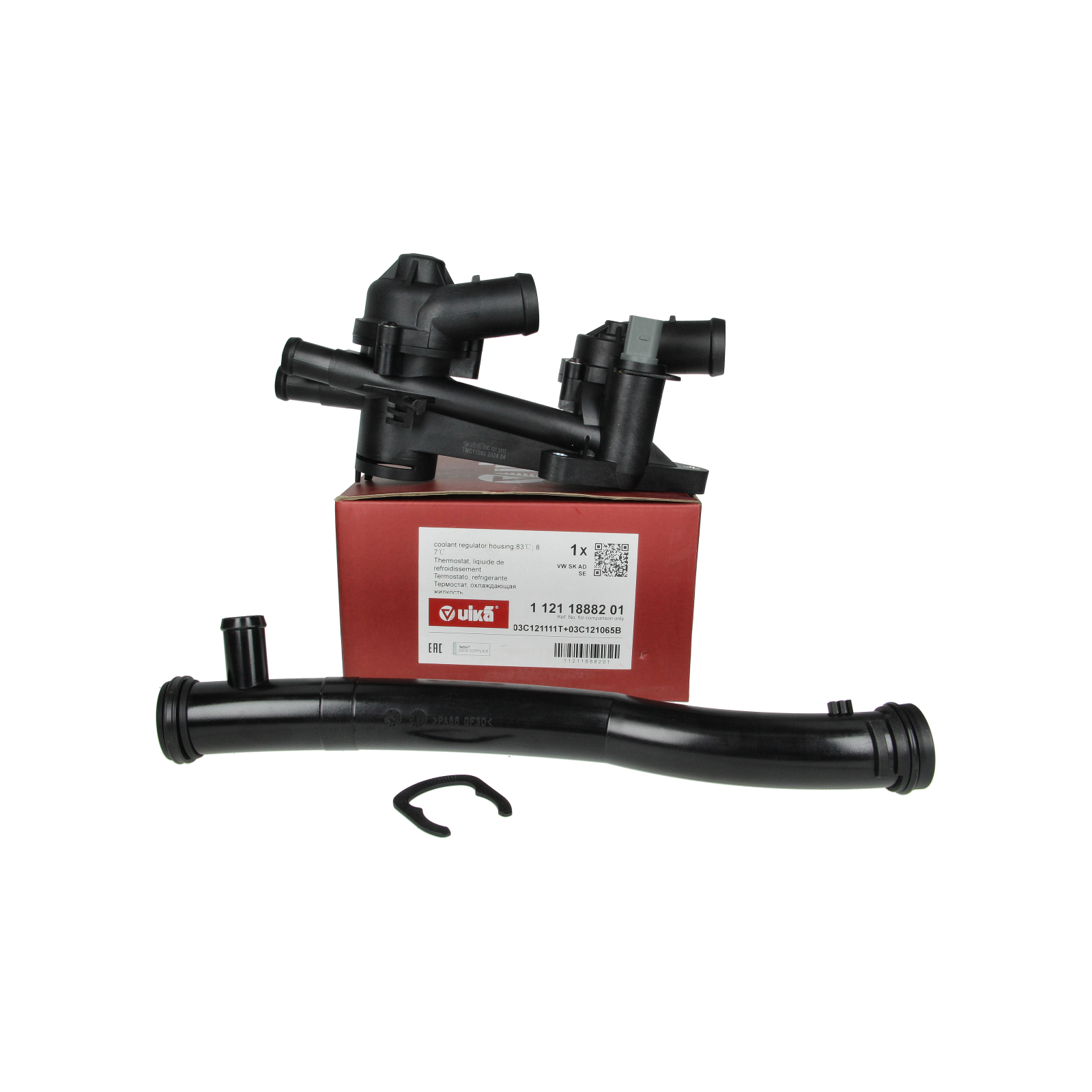 Корпус на термостат Направете VW Audi Skoda 03C121111T 11211888201 Vika main product photo