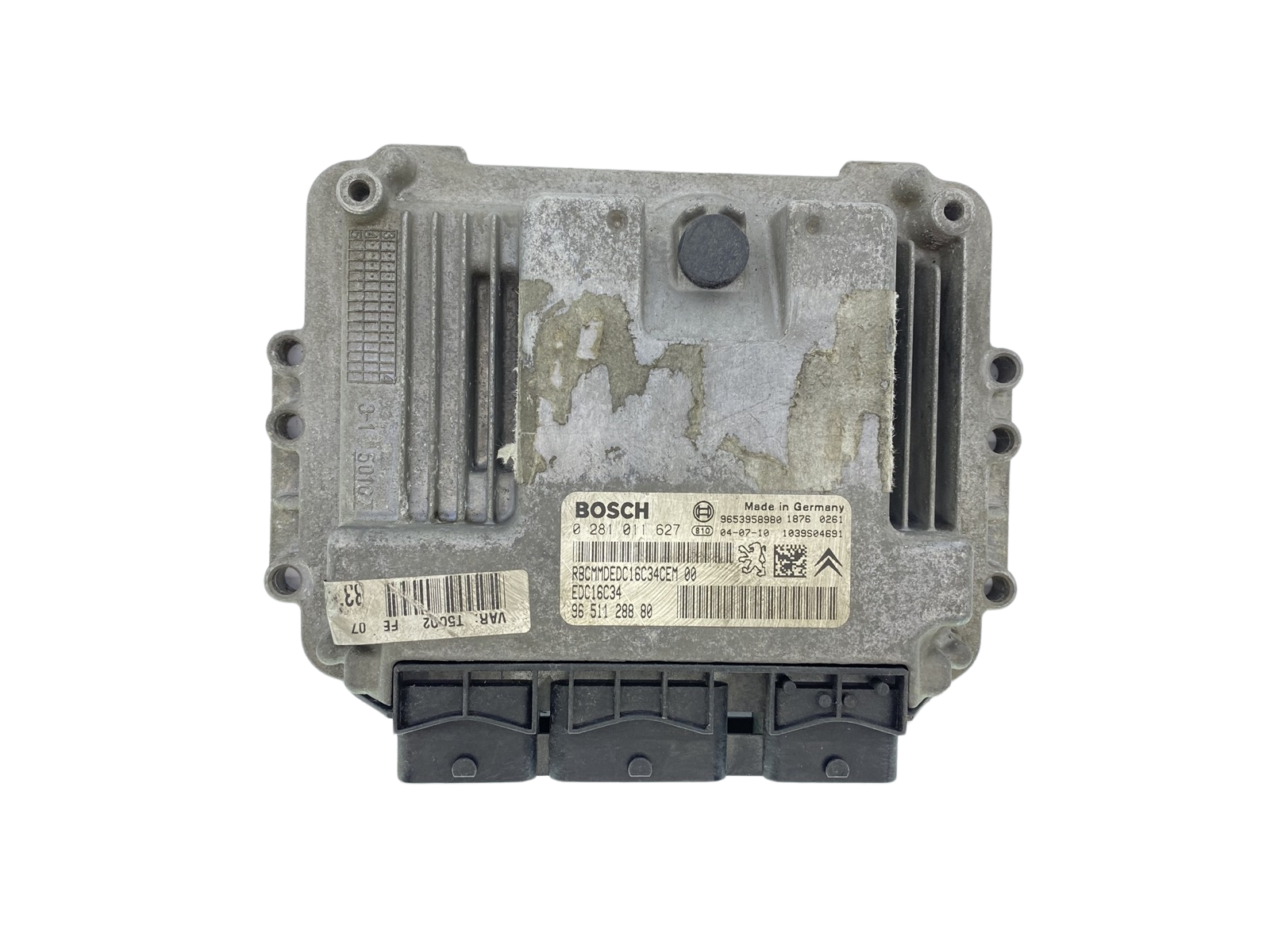 Шофьор 9651128880 9653958980 0281011627 PSA Bosch 63484 main product photo
