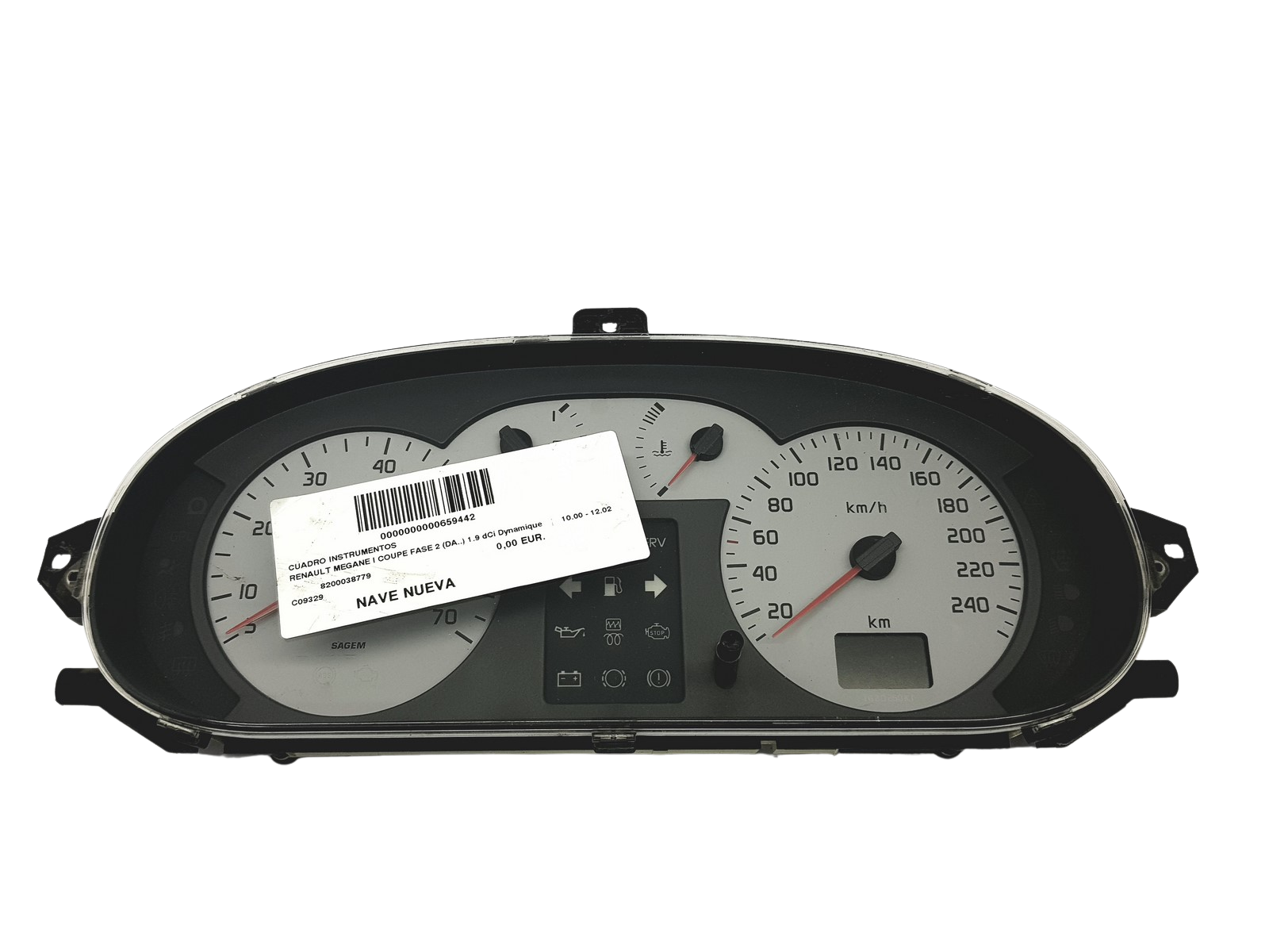 Тахометър Renault Megane 1 8200038779 55374 main product photo
