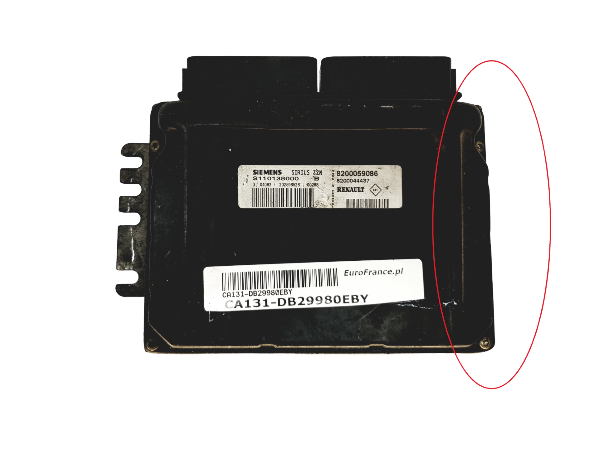 Шофьор S110138000B 8200059086 8200044437 Renault Siemens 29980 main product photo