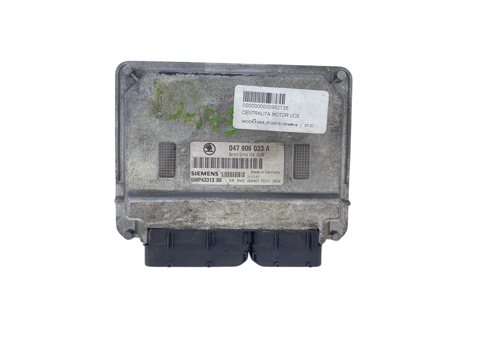 Шофьор 047906033A 5WP43313 06 Skoda Siemens 61112 main product photo