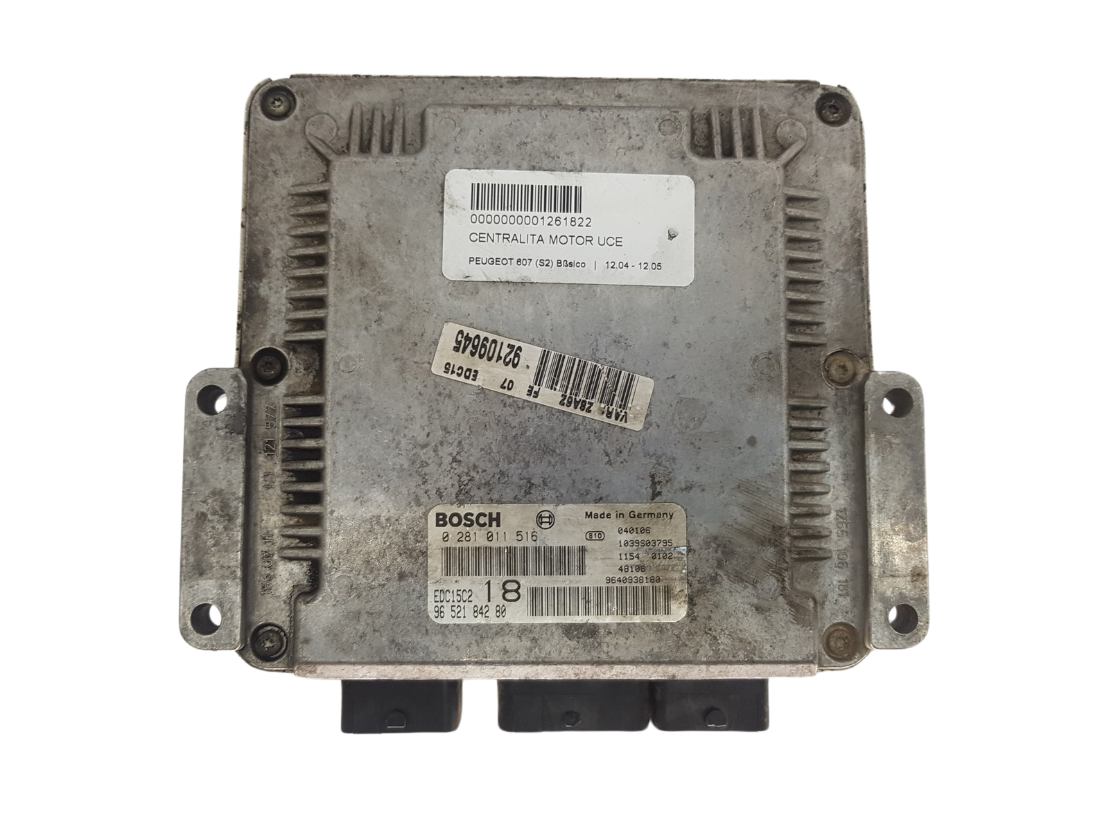 Шофьор 0281011516 9652184280 9640938180 PSA Bosch 3312 main product photo