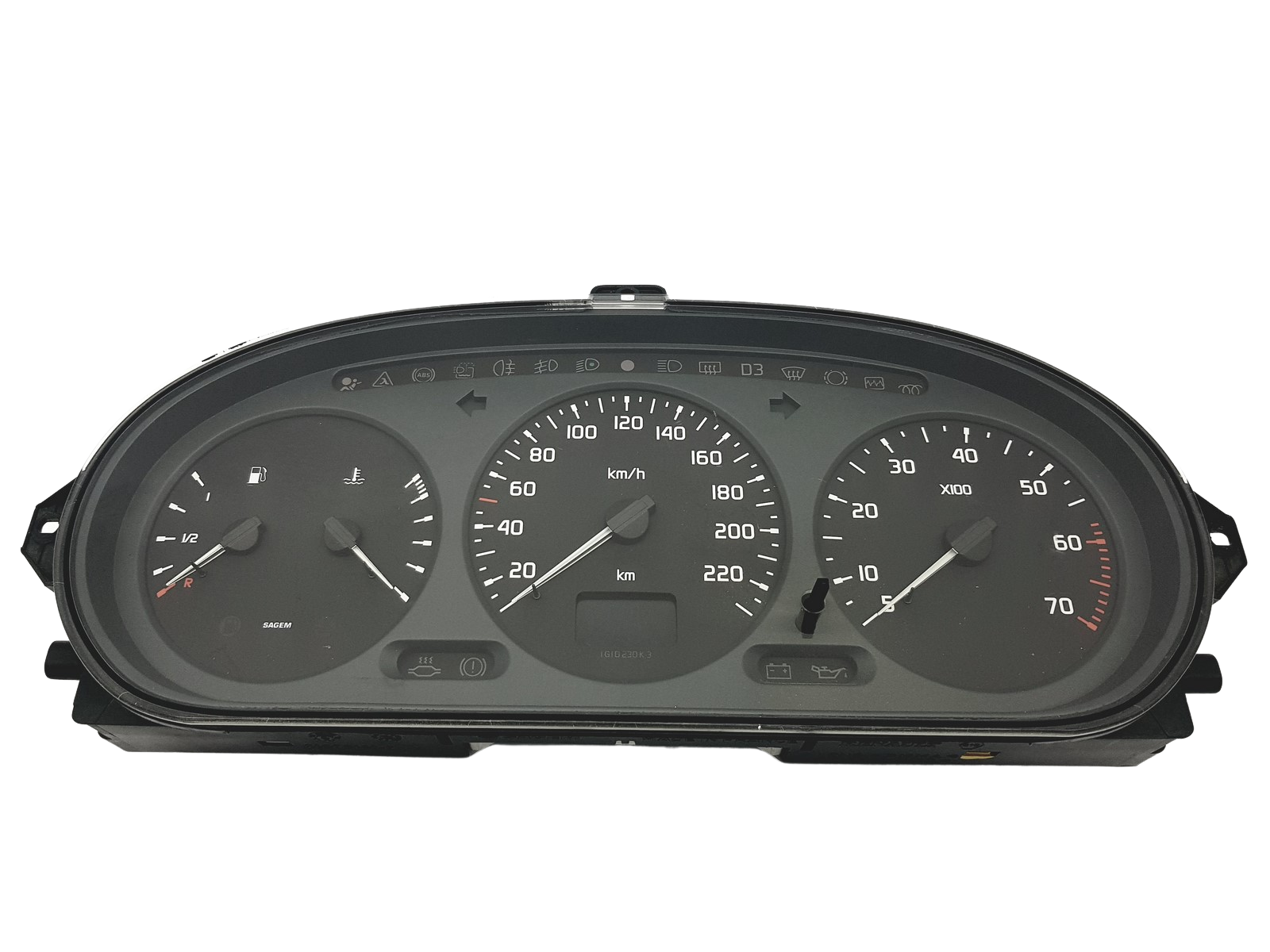 Тахометър Megane Scenic 21578161-2 21612792-4 56819 main product photo